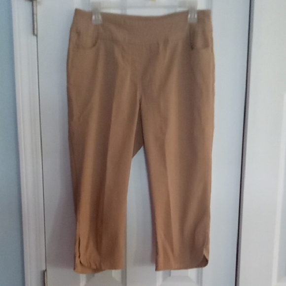 Westbound Pants - Westbound Tan Capris